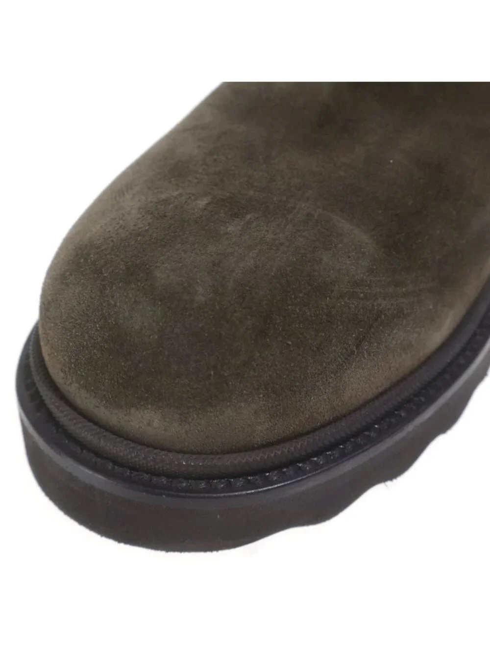 Louis Vuitton LV Logo Suede Leather Engineer Boots Brown